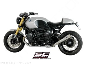 Conic "70s Style" Exhaust by SC-Project BMW / R nineT Pure / 2019