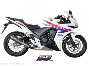 Oval Exhaust by SC-Project Honda / CBR500R / 2012
