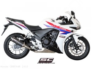 Oval Exhaust by SC-Project Honda / CBR500R / 2013