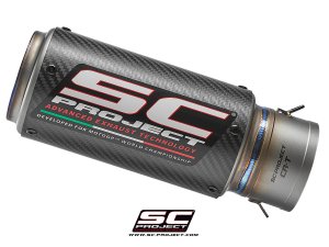 Replacement CR-T Exhaust Silencer for SC-Project 65mm Link Pipe
