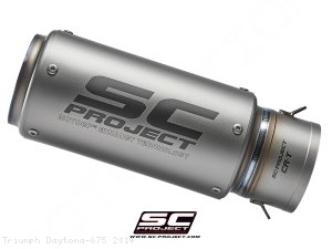 CR-T Exhaust by SC-Project Triumph / Daytona 675 / 2014