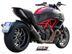 Oval Exhaust by SC-Project Ducati / Diavel / 2016