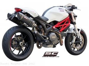 Oval Exhaust by SC-Project Ducati / Monster 696 / 2012