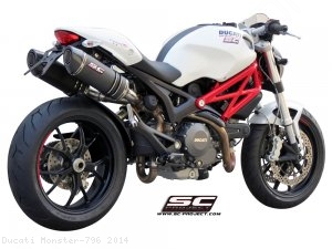 Oval Exhaust by SC-Project Ducati / Monster 796 / 2014