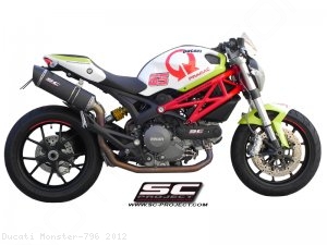 Oval Exhaust by SC-Project Ducati / Monster 796 / 2012