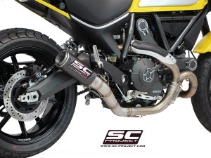 CR-T Exhaust by SC-Project Ducati / Scrambler 800 Italia Independent / 2016