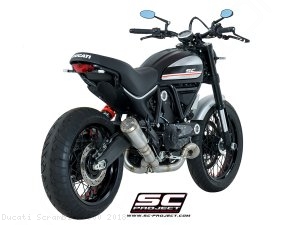 Conic Exhaust by SC-Project Ducati / Scrambler 800 / 2018