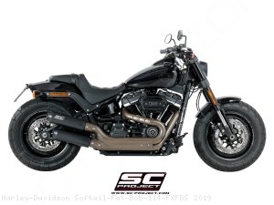 Dual GP-EVO Exhaust by SC-Project Harley Davidson / Softail Fat Bob 114 FXFBS / 2019