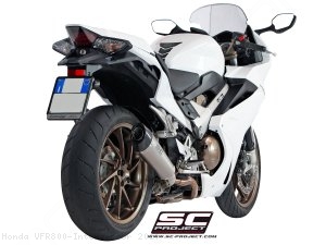Conic Exhaust by SC-Project Honda / VFR800 Interceptor / 2014