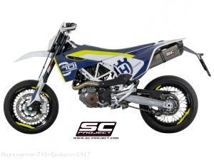 Oval Exhaust by SC-Project Husqvarna / 701 Enduro / 2017