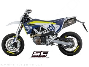 Oval Exhaust by SC-Project Husqvarna / 701 Supermoto / 2018