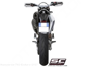 Oval Exhaust by SC-Project Husqvarna / 701 Enduro / 2017