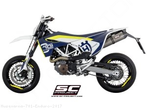 CRS Exhaust by SC-Project Husqvarna / 701 Enduro / 2017