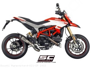 S1 Exhaust by SC-Project Ducati / Hypermotard 821 SP / 2013