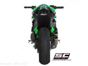 CR T Exhaust Kawasaki Z800 2017 K15 DT36T