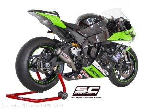 CR-T Exhaust by SC-Project Kawasaki / Ninja ZX-10R / 2014