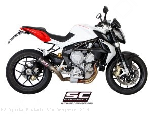 CR-T Exhaust by SC-Project MV Agusta / Brutale 800 Dragster / 2014