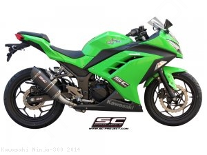 2014 kawasaki ninja 300 exhaust on sale