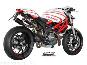 CR-T Exhaust by SC-Project Ducati / Monster 696 / 2011