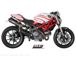 GP-Tech Exhaust by SC-Project Ducati / Monster 696 / 2009