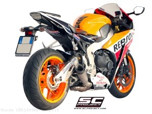 S1 Low Mount Exhaust by SC-Project Honda / CBR1000RR SP / 2014