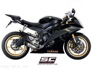 S1 Low Mount Exhaust by SC-Project Yamaha / YZF-R6 / 2006