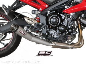 Conic Exhaust Triumph Street Triple R 2014 T13 21MG