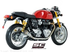 Conic "70s Style" Exhaust by SC-Project Triumph / Thruxton R 1200 / 2018