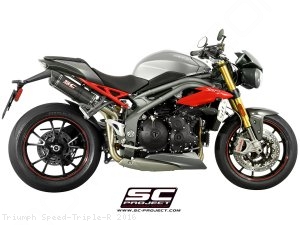 GP-Tech Exhaust by SC-Project Triumph / Speed Triple R / 2016