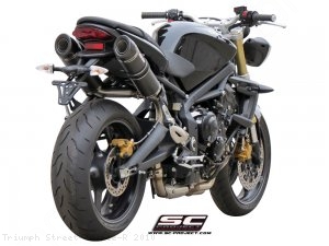 GP Tech Exhaust Triumph Street Triple R 2010 T02 28C