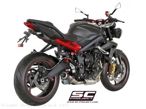 CR-T Exhaust by SC-Project Triumph / Street Triple R / 2013