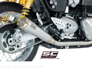 Conic "70s Style" Exhaust by SC-Project Triumph / Thruxton R 1200 / 2016