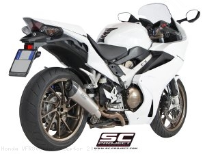 Conic Exhaust Honda VFR800 Interceptor 2014 H11 34