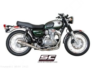 Conic Full System Exhaust by SC-Project Kawasaki / W800 / 2013