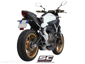 Conic Exhaust by SC-Project Yamaha / MT-07 / 2014