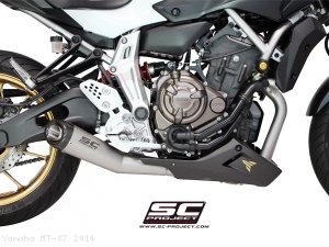 Conic Exhaust by SC-Project Yamaha / MT-07 / 2014