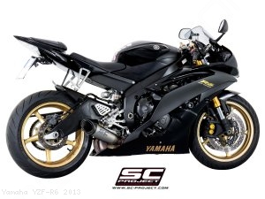 S1 Low Mount Exhaust by SC-Project Yamaha / YZF-R6 / 2013