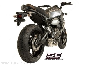 Conic "70s Style" Exhaust by SC-Project Yamaha / Tracer 700 / 2020