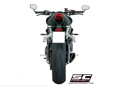 SC1-R Exhaust by SC-Project Triumph / Street Triple R 765 / 2020