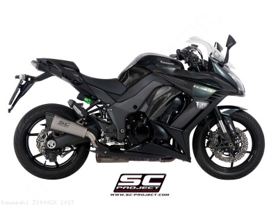 CCP SURUWAL S Black 新品 Conic Exhaust Kawasaki / Z1000SX / 2017 (K27-34T)