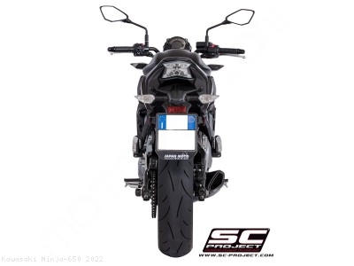 SC1-R Exhaust by SC-Project Kawasaki / Ninja 650 / 2022