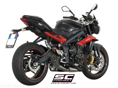 Conic Exhaust by SC-Project Triumph / Street Triple / 2014