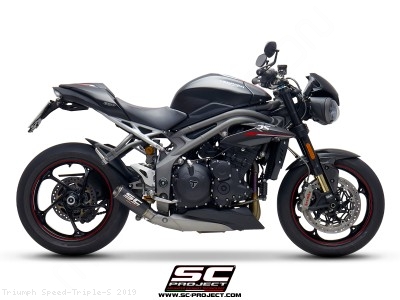 CR-T Exhaust by SC-Project Triumph / Speed Triple S / 2019