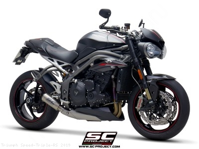 CR-T Exhaust by SC-Project Triumph / Speed Triple RS / 2019