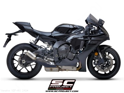 YZF R1 SC PROJECT CR-T マフラー リンクパイプ 15-24 CR-T Exhaust Yamaha / YZF-R1 / 2024 (Y11-T36)