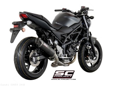 Oval Exhaust by SC-Project Suzuki / SV650 / 2016