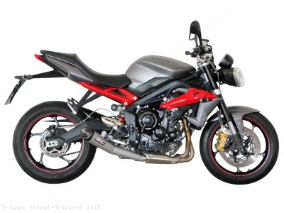 Conic Exhaust by SC-Project Triumph / Street Triple R / 2015
