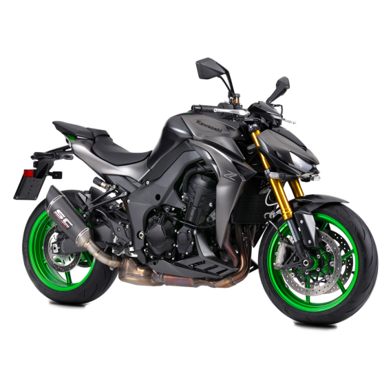 SC1-R Slip-on Exhaust by SC-Project - K44-T90C