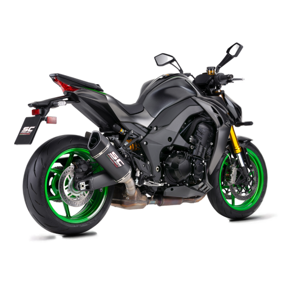 SC1-R Slip-on Exhaust by SC-Project - K44-T90C