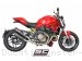Dual GP-Tech Exhaust by SC-Project Ducati / Monster 1200S / 2016